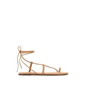 Tkees Women Skin Pink Leather Jo Sandals